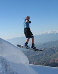 Skiing and snowboarding in Uzbekistan. Beldersay pictures