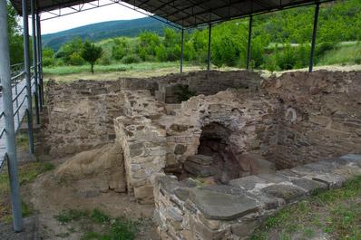 Ruins of the ancient Armazi Fortress, Mtskheta