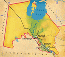 Map of Karakalpakistan