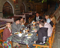 Ukrainians tourists in Uzbekistan