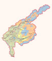 Map of Tashkent Province. Click for resize
