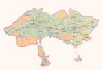 Map of Ferghana province. Click for resize