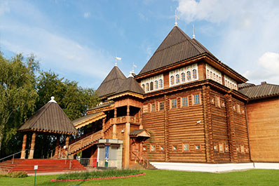 Дворец царя Алексея Михайловича в Музее-Заповеднике Коломенское, Москва, Россия