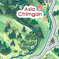 Location map to  Mountain hotel Asia Chimgan
