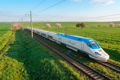 Afrosiab Train, Uzbekistan