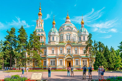 Zenkov Cathedral, Almaty, Kazakhstan
