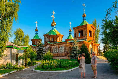 Holy Trinity Orthodox Church, Karakol, Kyrgyzstan