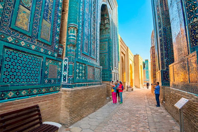 Shah-i-Zinda Complex, Samarkand, Uzbekistan