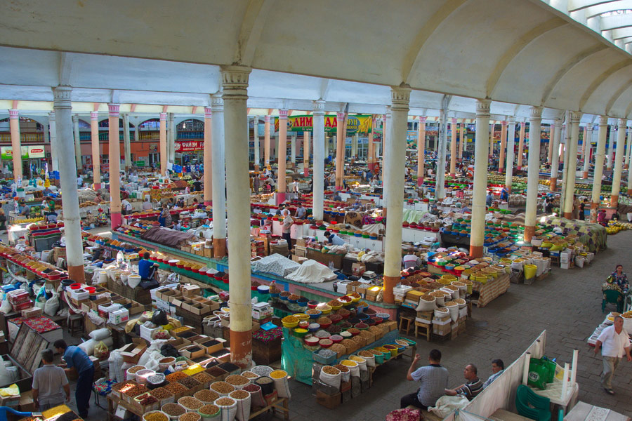 Payshanba Bazaar, Khujand, Tajikistan
