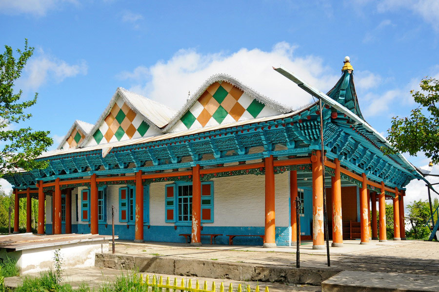 Dungan Mosque, Karakol, Kyrgyzstan
