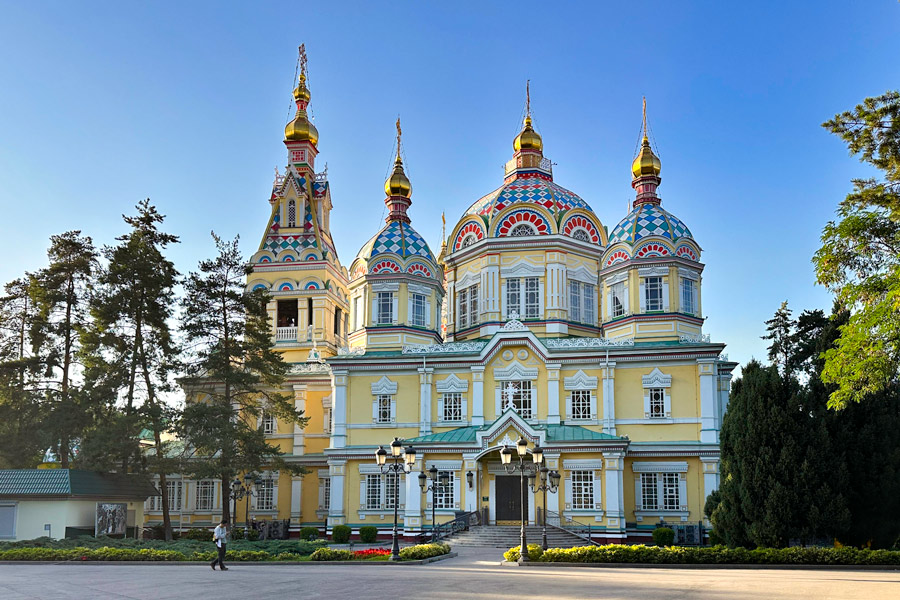 Zenkov Cathedral, Almaty, Kazakhstan