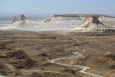 Bozzhyra Valley, Mangystau