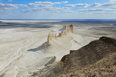 Bozzhyra Valley, Mangystau, Kazakhstan