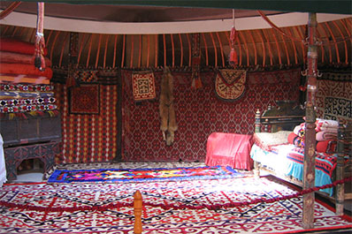Казахские юрты