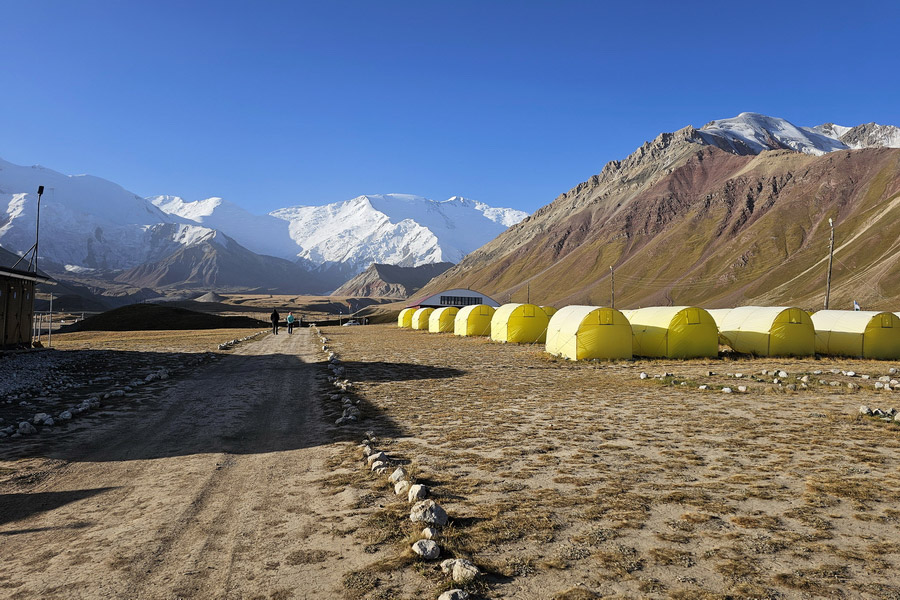 Achik-Tash Base Camp