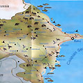 Hunting and Fishing map of Azerbaijan Hunting and Fishing map of Azerbaijan