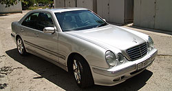 The car of a representation class Mercedes-Benz E-320