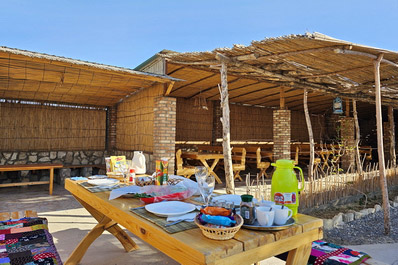 Yurt Camp at Darvaza Gas Crater