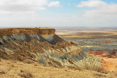 Yangi-Kala Canyon, Turkmenistan