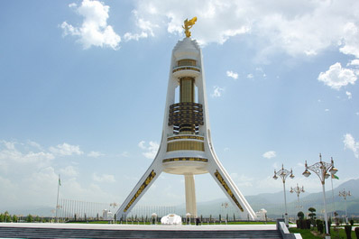 Monument of Neutrality, Ashgabat