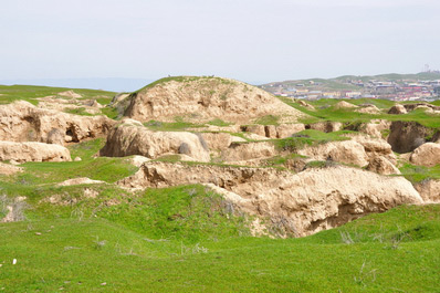 Древнее городище Афрасиаб, окрестности Самарканда