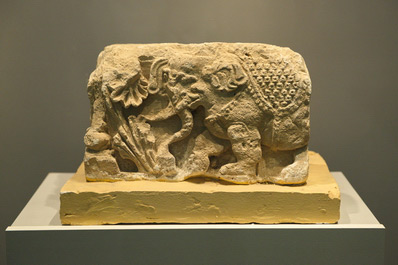 Экспонат в Термезском археологическом музее