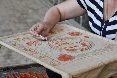 Uzbek Art Embroidery