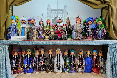 Uzbek National Dolls