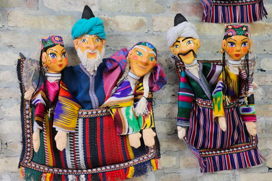 Uzbek National Dolls