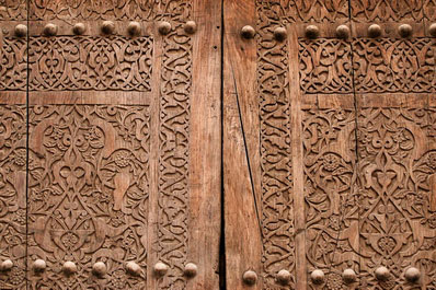 Uzbek Wood Carving