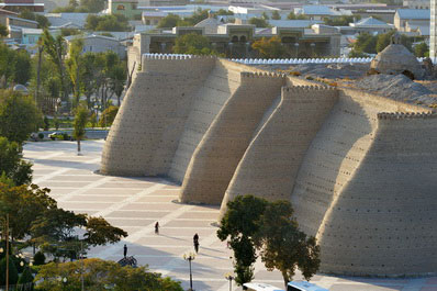 Ark fortress walls, Bukhara