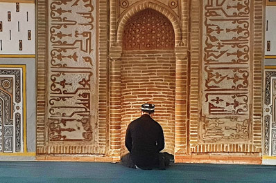 A Man Praying