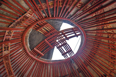 Купол каракалпакской юрты, Каракалпакстан