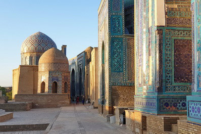 Shahi-Zinda Necropolis, Samarkand