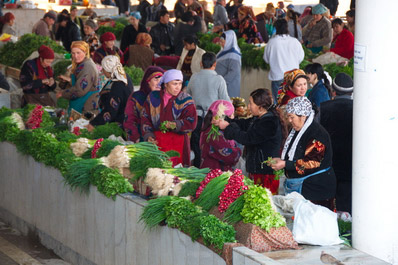 Herbs at Siab Bazaar, Samarkand