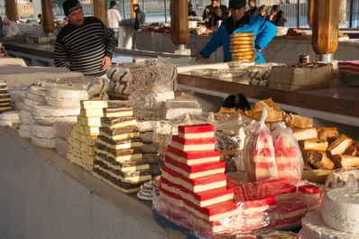 Halva at Siab Bazaar, Samarkand