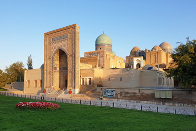 Shahi-Zinda Necropolis, Samarkand