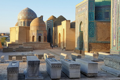 Shahi-Zinda Necropolis, Samarkand