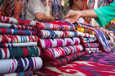 Узбекские ткани