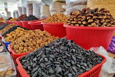 Uzbek Dried Fruits and Nuts