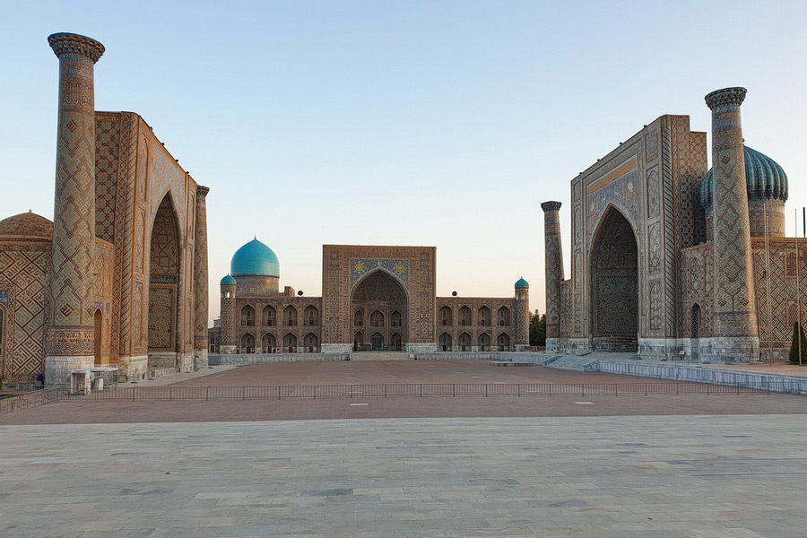 Площадь Регистан, Самарканд