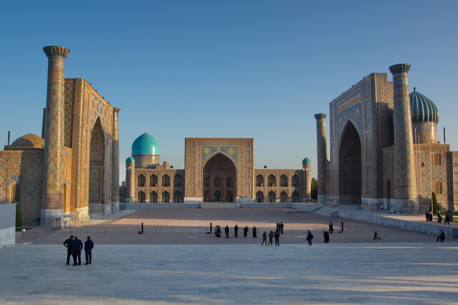 Площадь Регистан, Самарканд